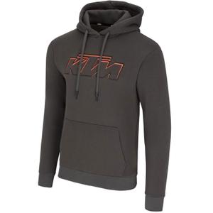 Mikina KTM Essential Hoodie tmavo šedá