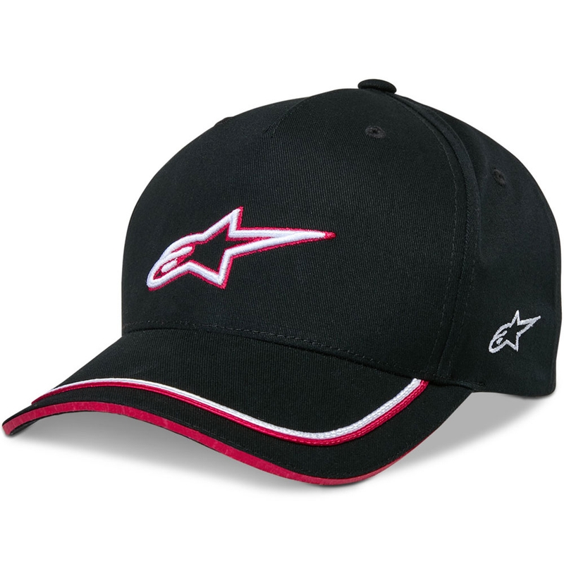 Kšiltovka Alpinestars  Ascencion Snapback černo-červená