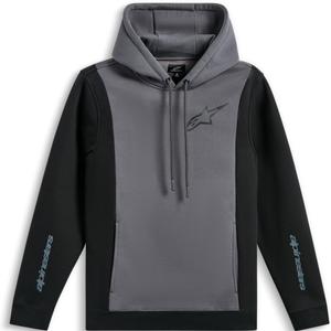 Mikina Alpinestars Ignite Hoodie černo-šedá
