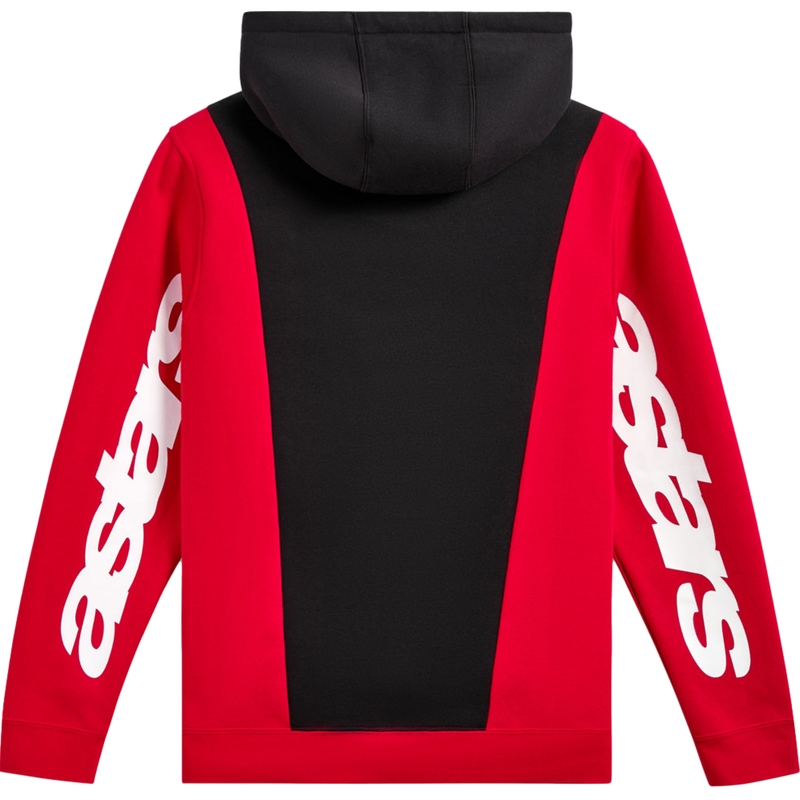 Mikina Alpinestars Ignite Hoodie čierno-červená