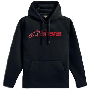 Mikina Alpinestars Blaze Hoodie 3 černo-červená