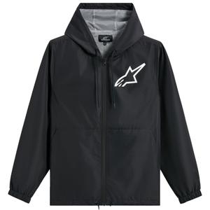 Bunda Alpinestars Speeder Chromium Windbreaker čierno-biela