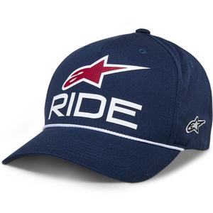 Kšiltovka Alpinestars Ride Comp Snapback modro-bílo-červená