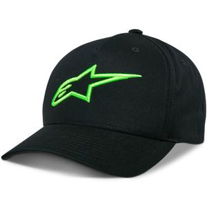 Kšiltovka Alpinestars Ageless Snapback černo-zelená