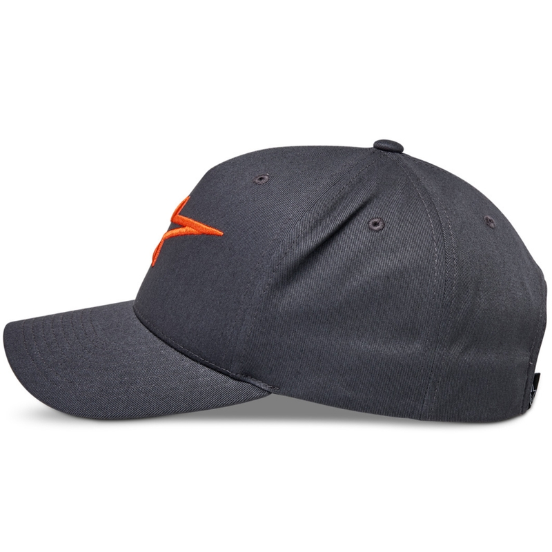Šiltovka Alpinestars Ageless Snapback šedo-oranžová