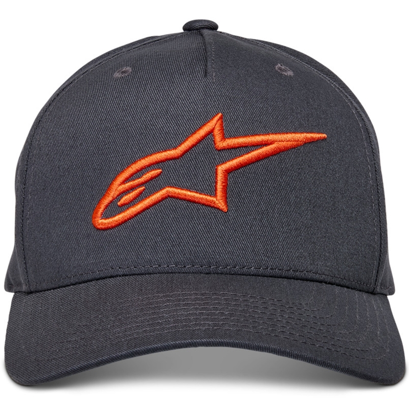 Šiltovka Alpinestars Ageless Snapback šedo-oranžová