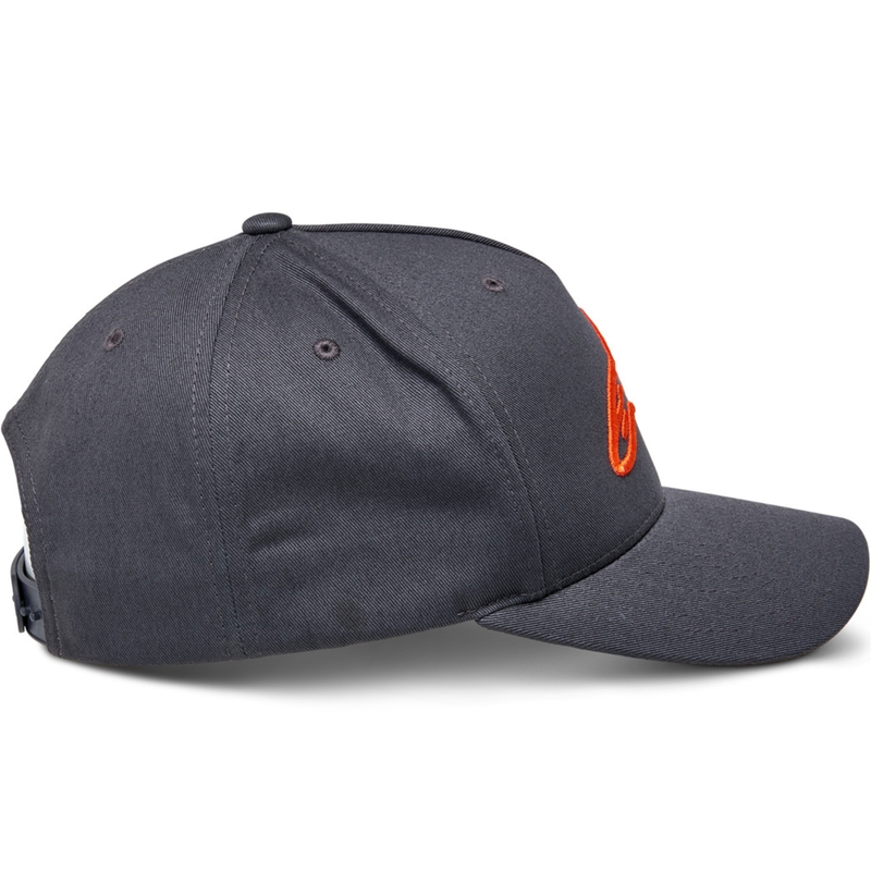 Šiltovka Alpinestars Ageless Snapback šedo-oranžová