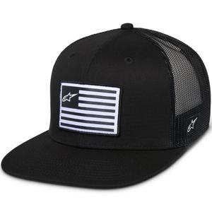 Kšiltovka Alpinestars Flag Hat černo-černá