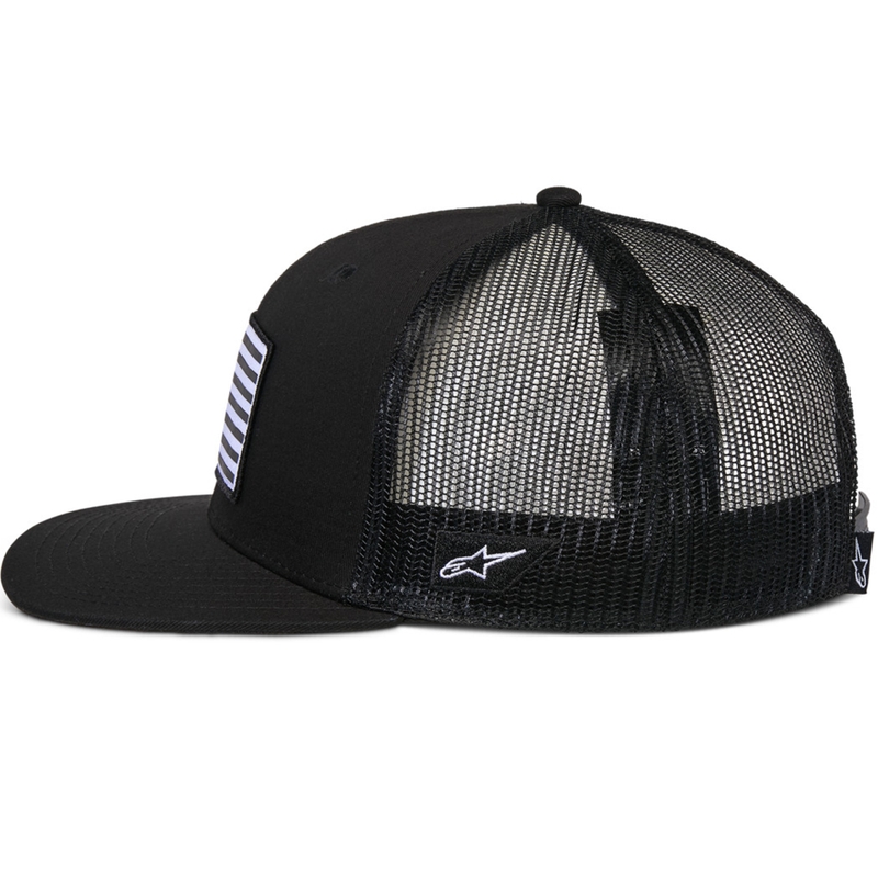 Šiltovka Alpinestars Flag Hat čierno-čierna
