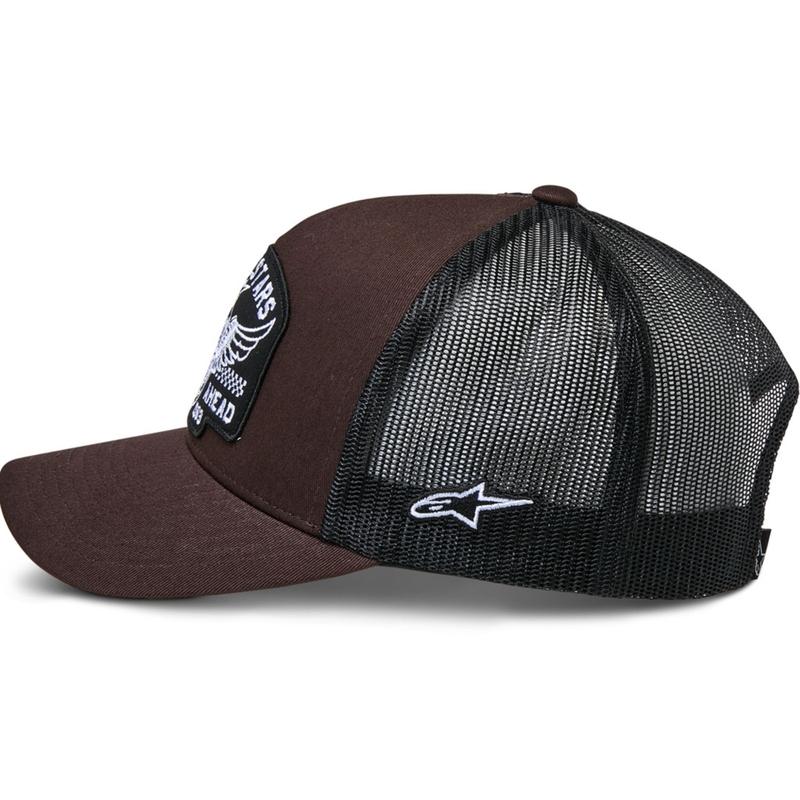 Šiltovka Alpinestars Heritage Patch hnedo-čierna