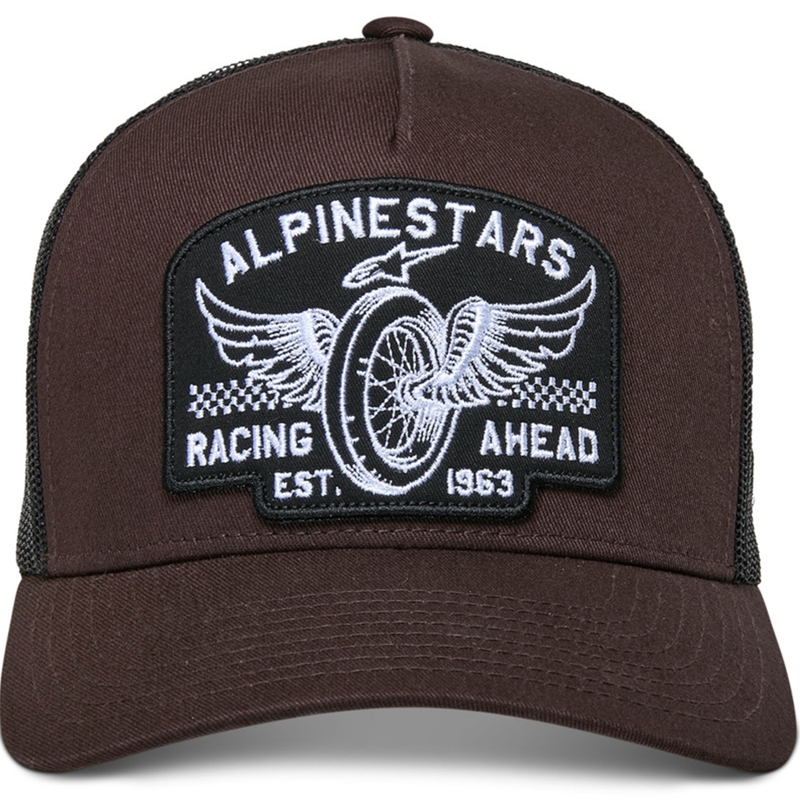 Šiltovka Alpinestars Heritage Patch hnedo-čierna
