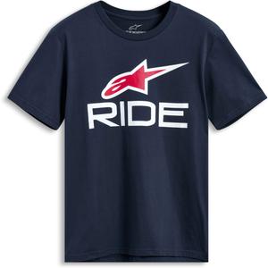 Tričko Alpinestars Ride 4.0 CSF modro-bílo-červené