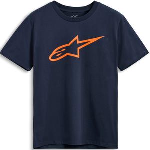 Tričko Alpinestars Ageless 2.0 CSF modro-oranžové