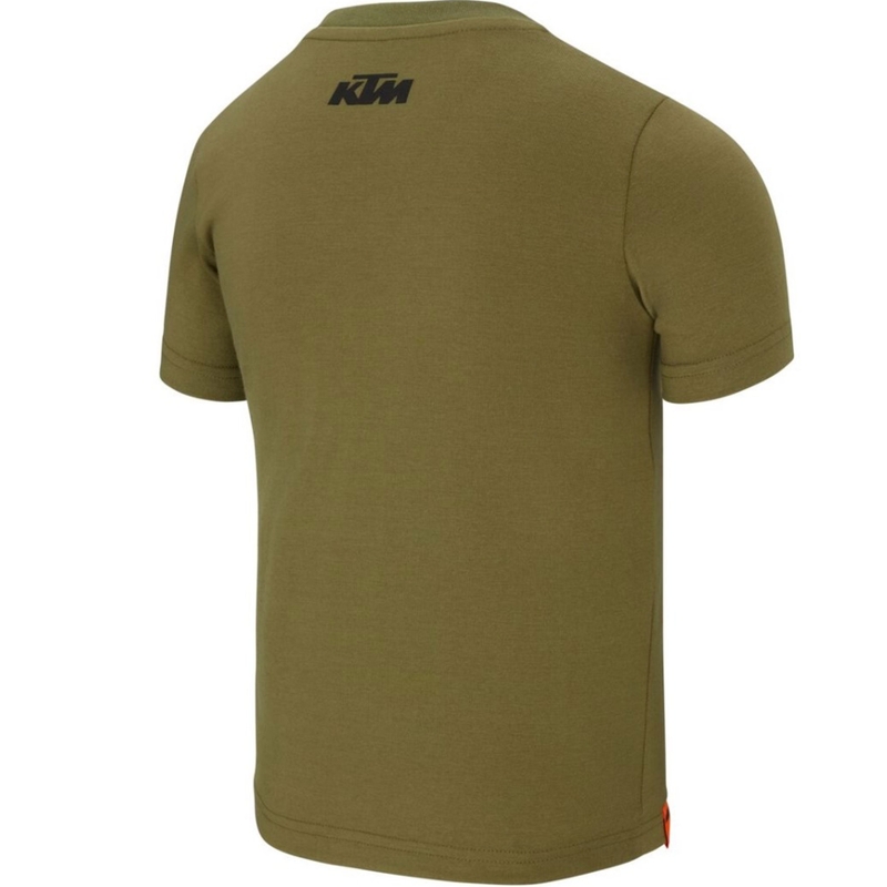 Dětské tričko KTM Kids Racing Tee khaki
