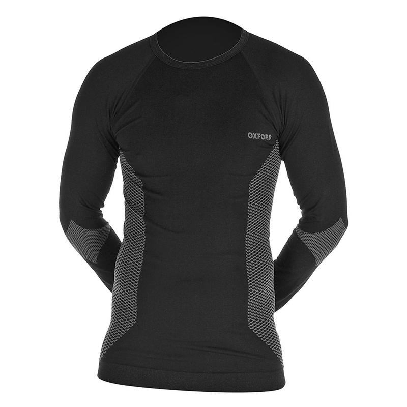 Termo tričko s dlhým rukávom Oxford Base Layer čierne výpredaj