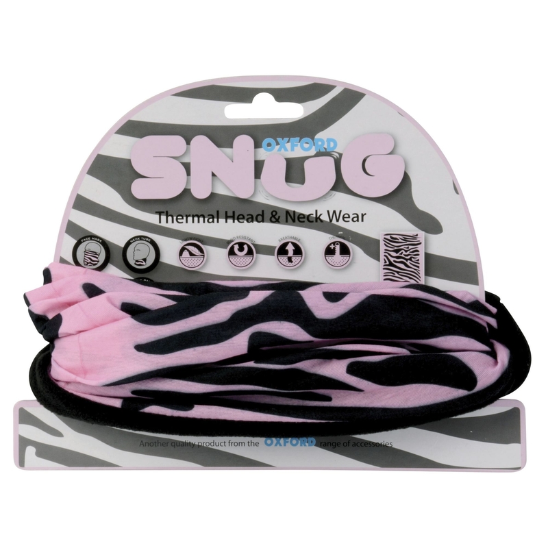 Multifunkčná šatka Oxford Snug Pink Zebra