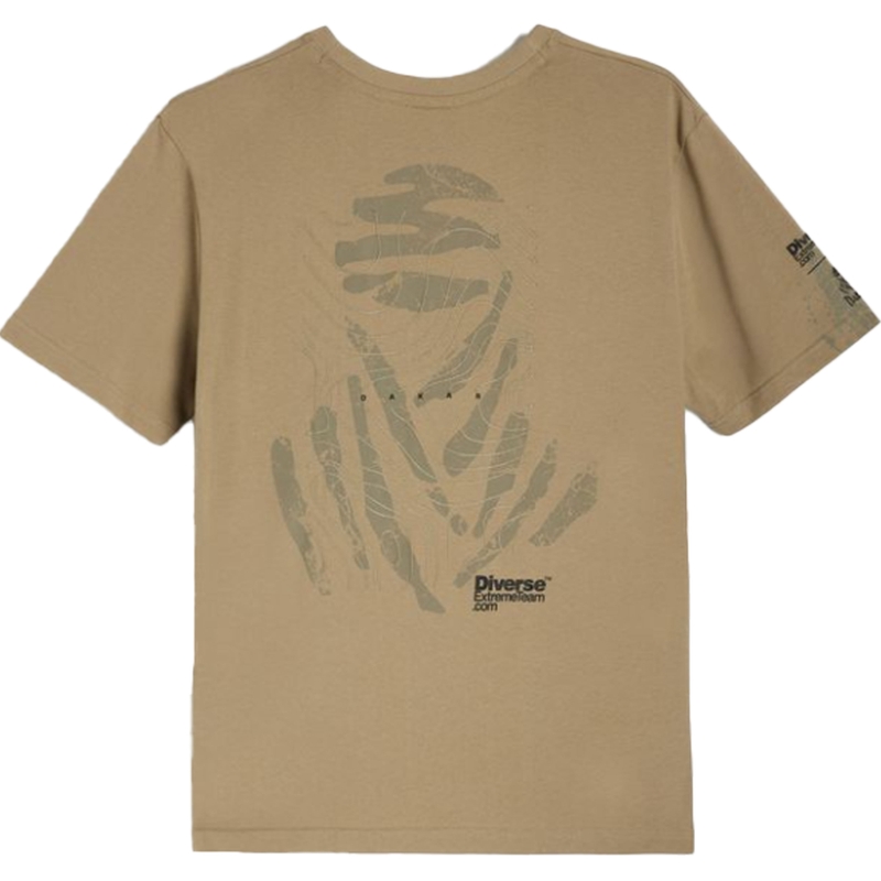 Tričko Dakar DES DSRT 0125 khaki