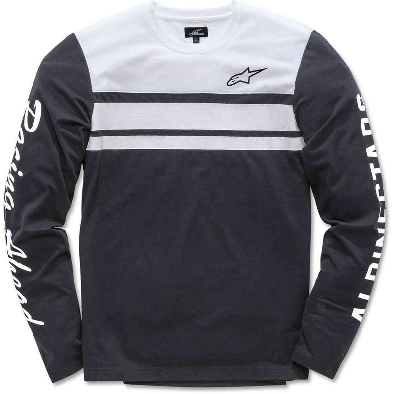 Triko Alpinestars 2 Stroke Knit černo-bílé