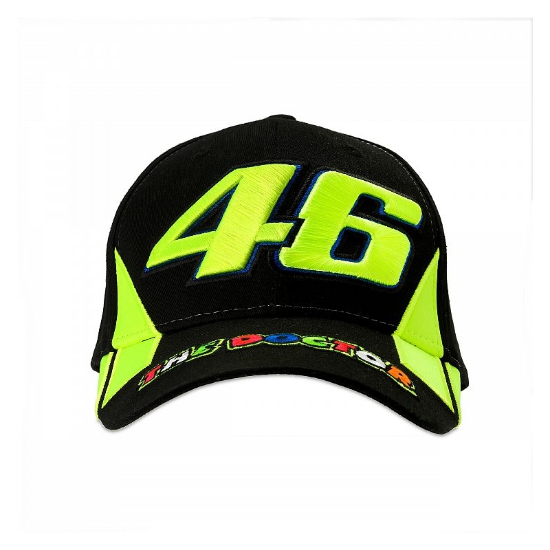 Šiltovka VR46 THE DOCTOR Valentino Rossi čierna