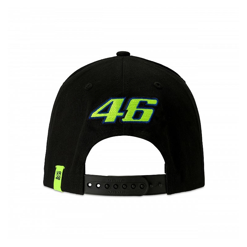 Šiltovka VR46 THE DOCTOR Valentino Rossi čierna