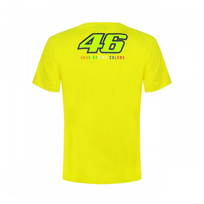 Tričko VR46 Valentino Rossi THE DOCTOR žlté