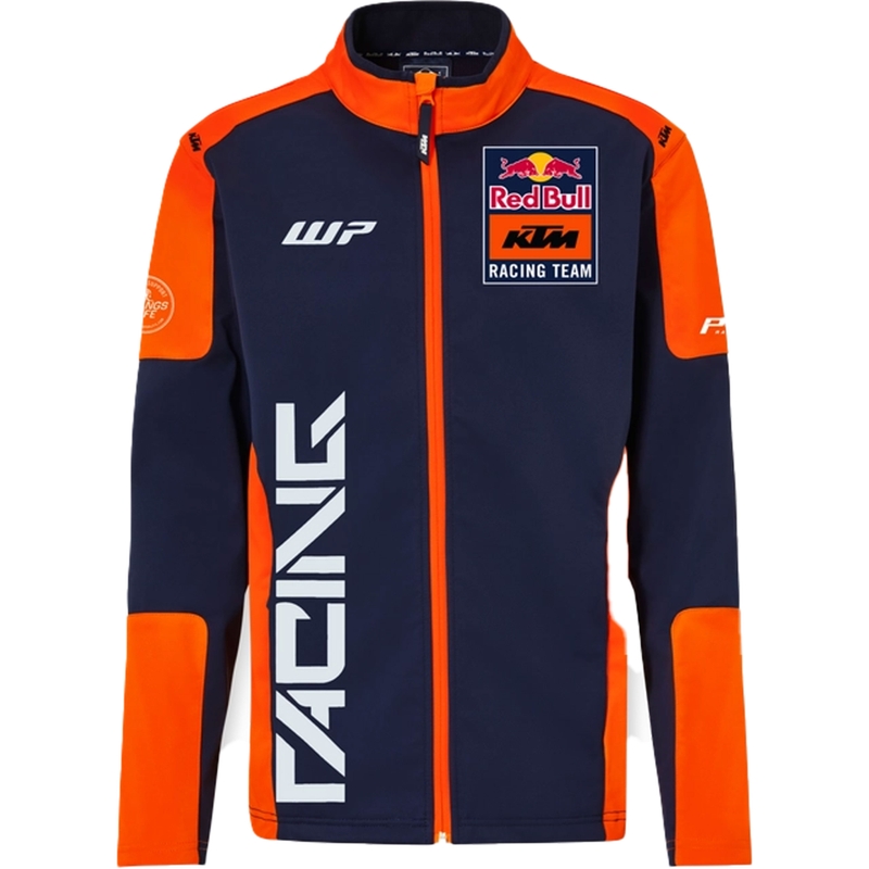 Bunda KTM Replica Team softshell modro-oranžová