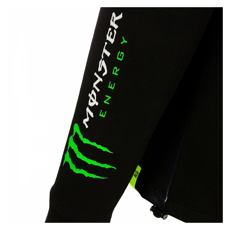 Mikina VR46 Valentino Rossi MONSTER 46 REPLICA FLEECE čierna