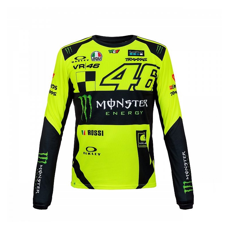 Tričko VR46 Valentino Rossi MONZA REPLICA žlté