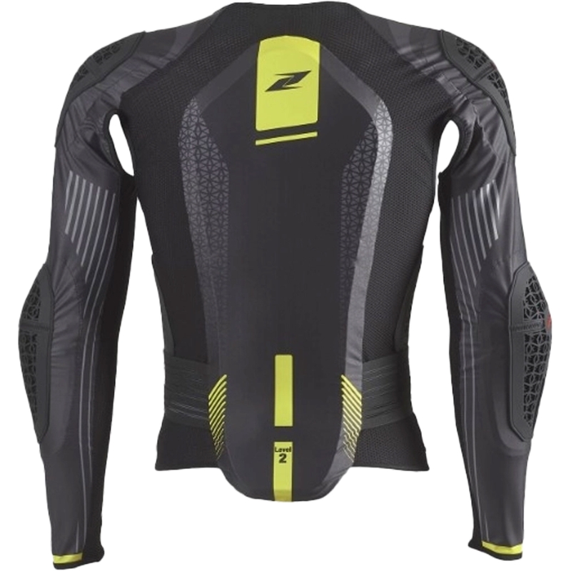 Chránič tela Zandona Netcube X7 čierno-fluorescenčno žltý 170 - 179 cm