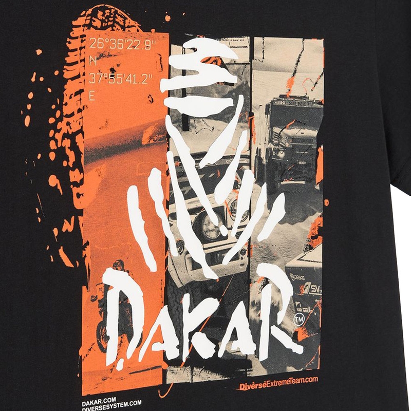 Tričko Dakar DES 2025 černé