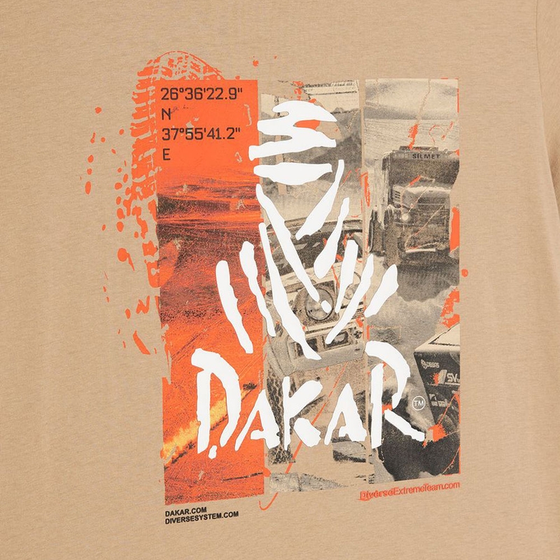 Tričko Dakar DES 2025 pískové