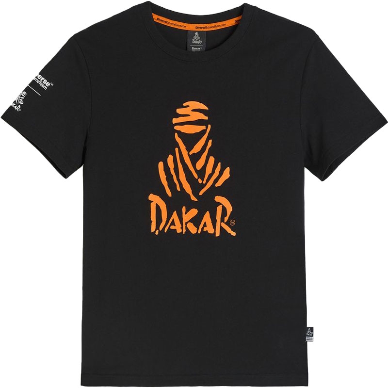 Tričko Dakar LOGO 256 černé