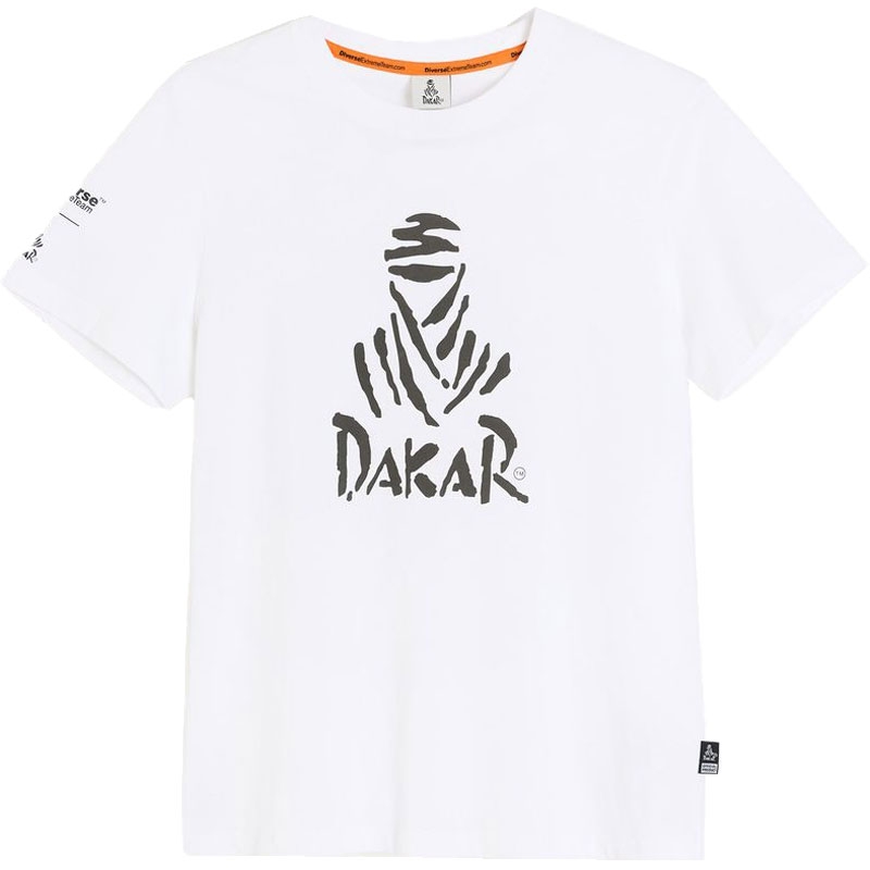 Tričko Dakar LOGO 256 biele