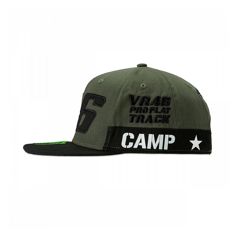 Kšiltovka VR46 Valentino Rossi CAMP khaki