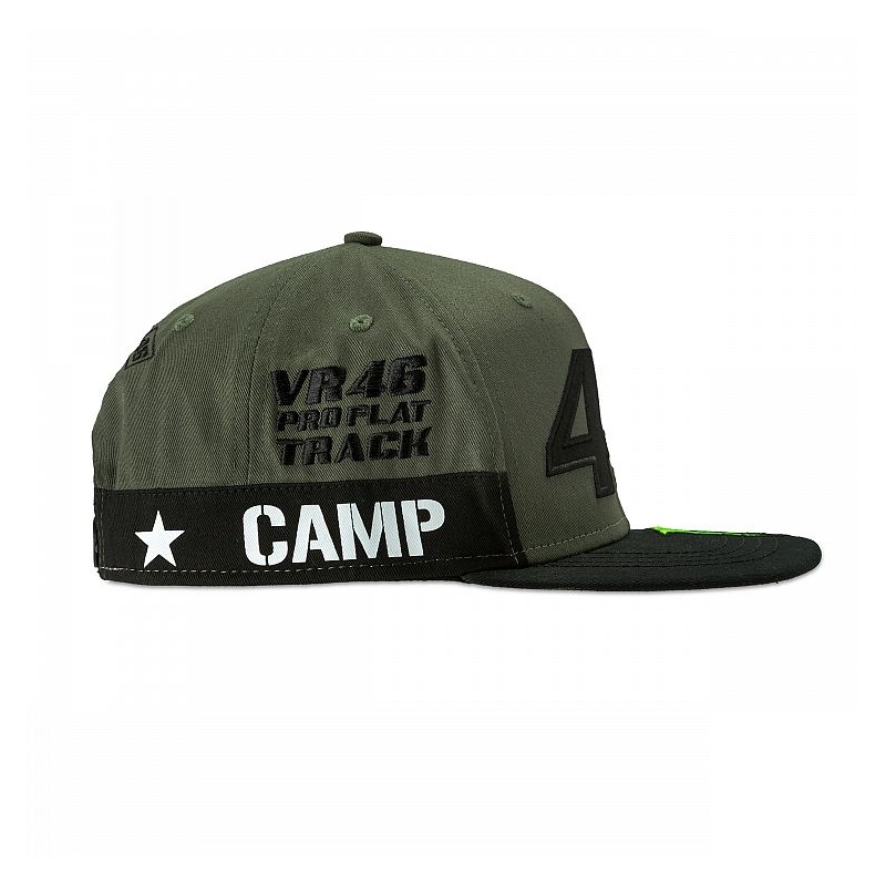 Kšiltovka VR46 Valentino Rossi CAMP khaki
