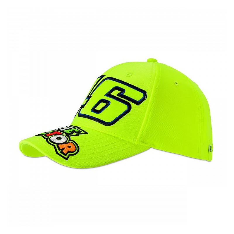 Kšiltovka VR46 Valentino Rossi 46 The Doctor žlutá