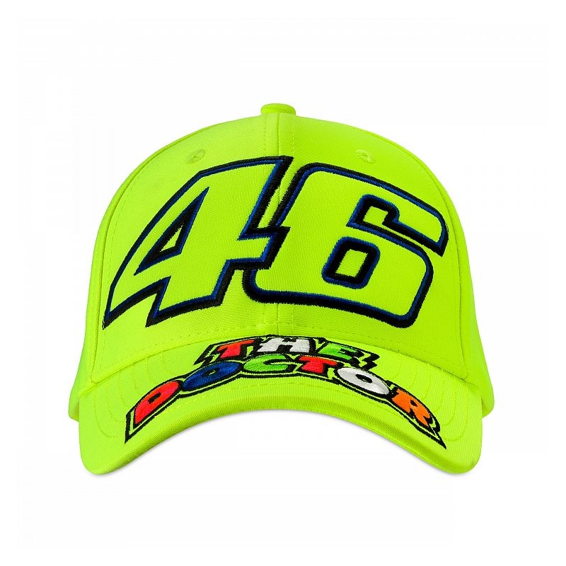 Kšiltovka VR46 Valentino Rossi 46 The Doctor žlutá
