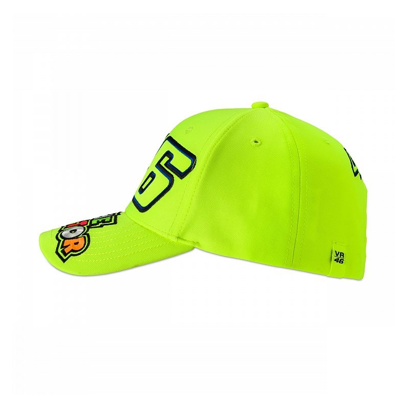 Kšiltovka VR46 Valentino Rossi 46 The Doctor žlutá