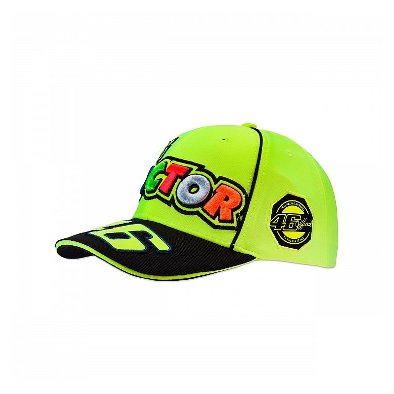 Kšiltovka VR46 Valentino Rossi žlutá