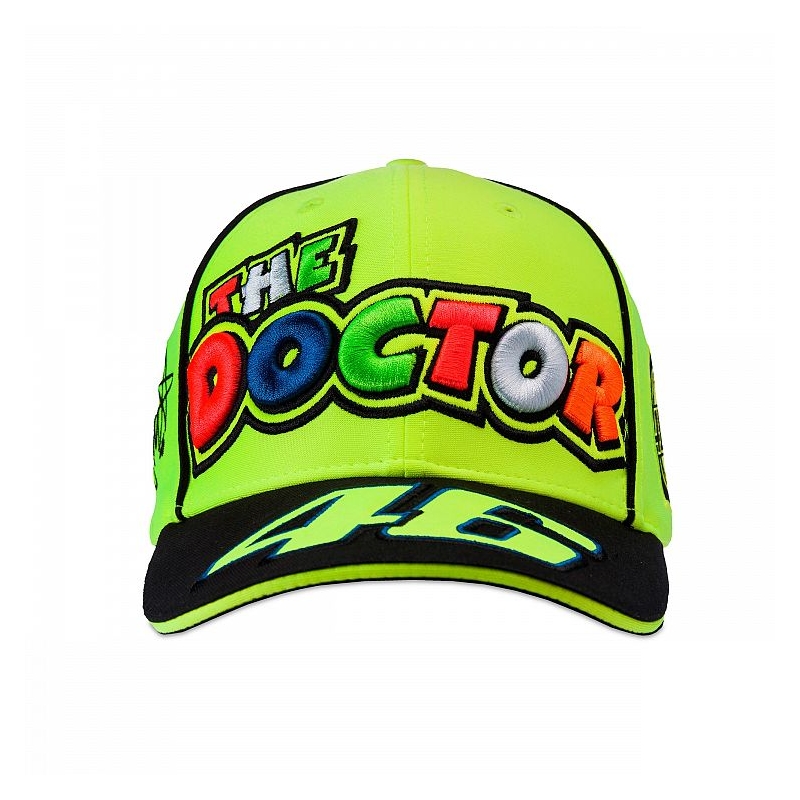 Kšiltovka VR46 Valentino Rossi žlutá