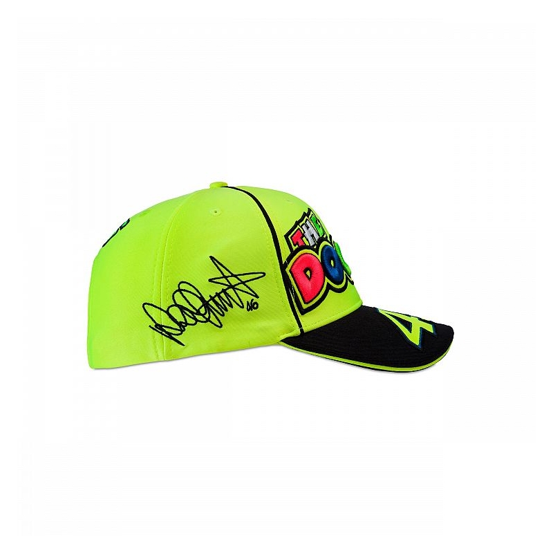 Kšiltovka VR46 Valentino Rossi žlutá
