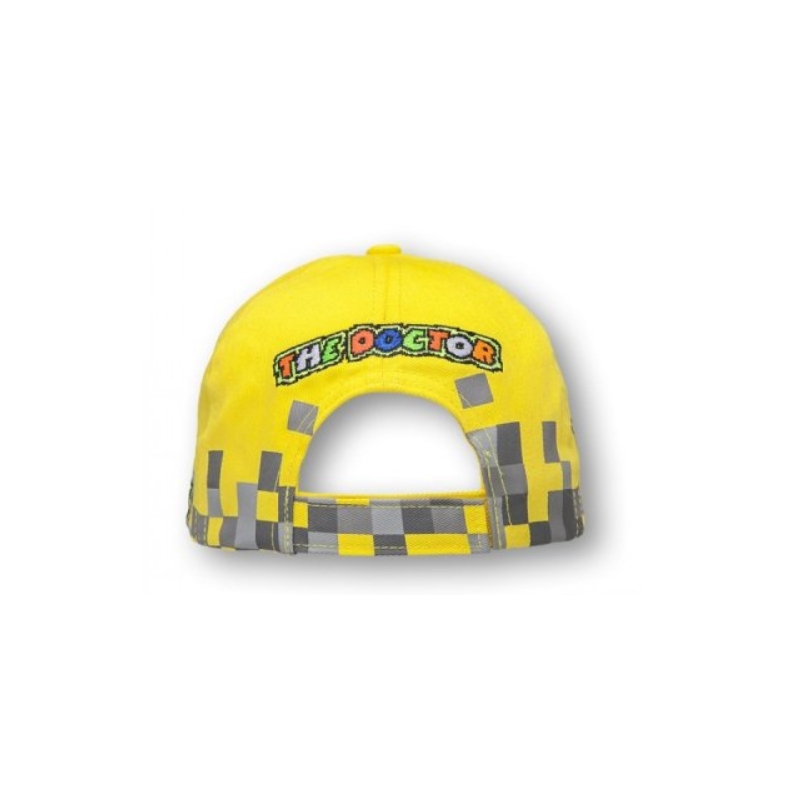 Dětská kšiltovka VR46 Valentino Rossi žluto-šedá