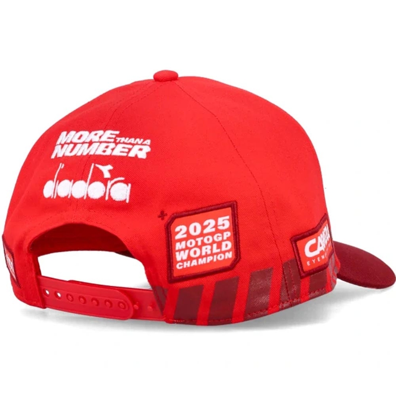 Kšiltovka Ducati Marc Marquez 93 Midvisor World Champ červená