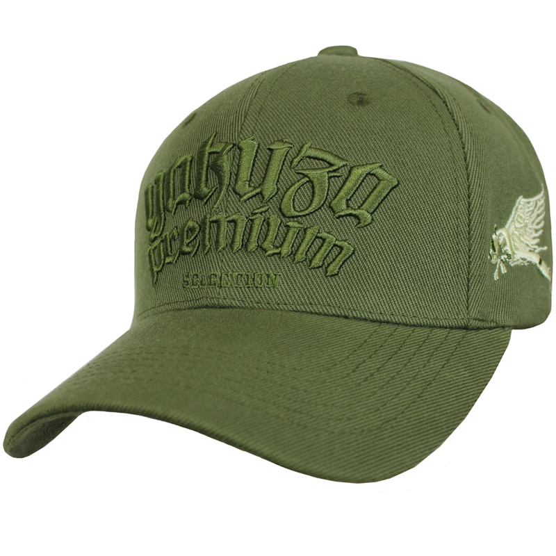 Kšiltovka Yakuza Premium 4073 olivově zelená