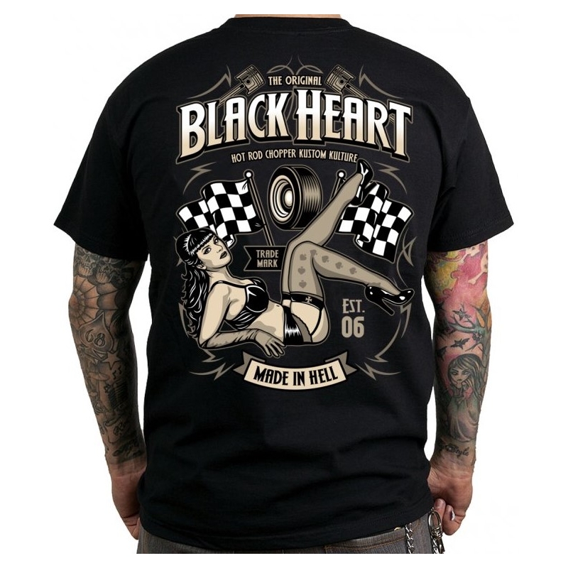 Pánské triko Black Heart Melisa