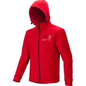 Mikina Alpinestars Racer MX Fleece červená
