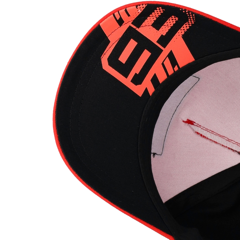Detská šiltovka Ducati Marc Marquez Baseball 93 Patch čierno-červená