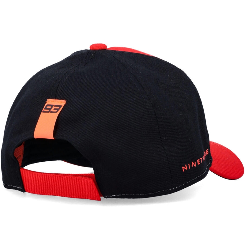 Detská šiltovka Ducati Marc Marquez Baseball 93 Patch čierno-červená