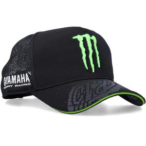 Kšiltovka Yamaha Monster Fabio Quartararo Sponsor černá