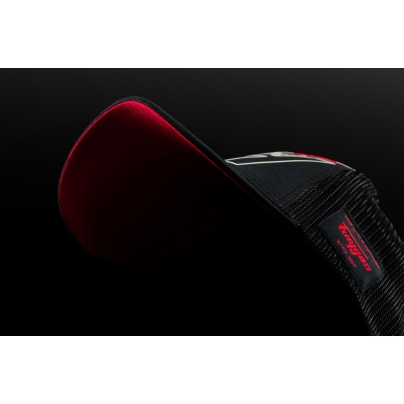 Kšiltovka Furygan Trucker Rage černo-bílo-červená